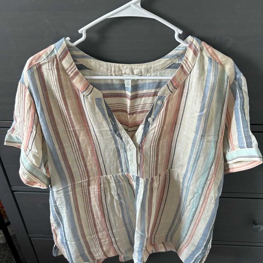 Striped Multicolor Women's Top